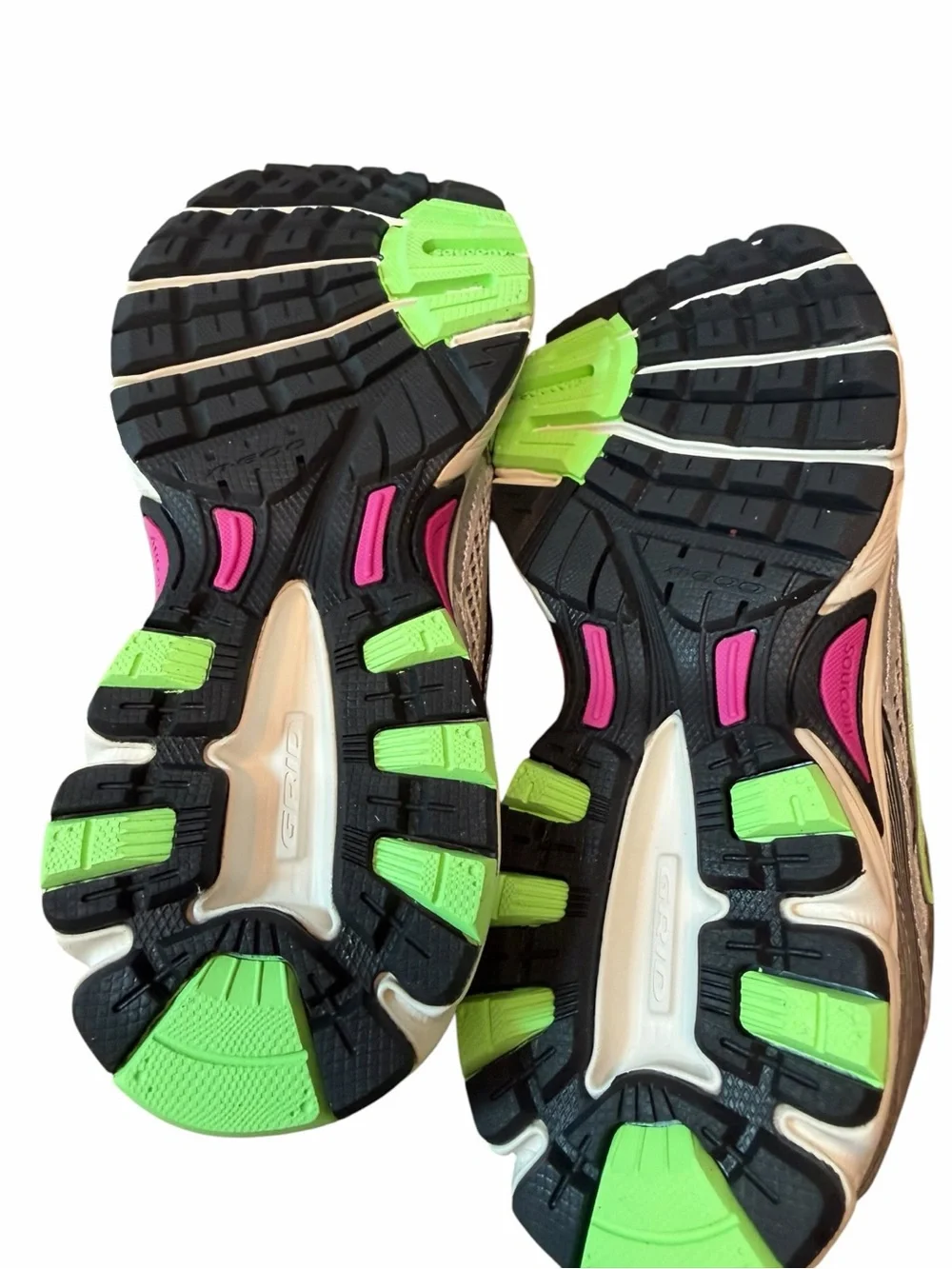 Saucony Ride Millennium Y2K Gray Green Mesh Sneakers Women’s 8.5 New